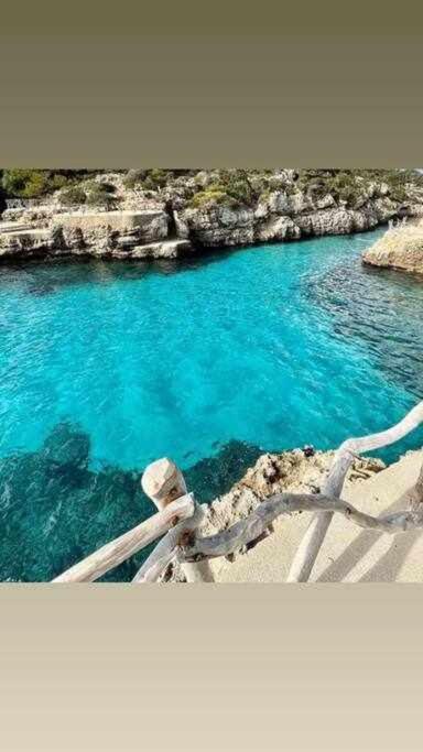 Pura Vida Apartamento Con Piscina Cala'N Blanes  Exteriör bild