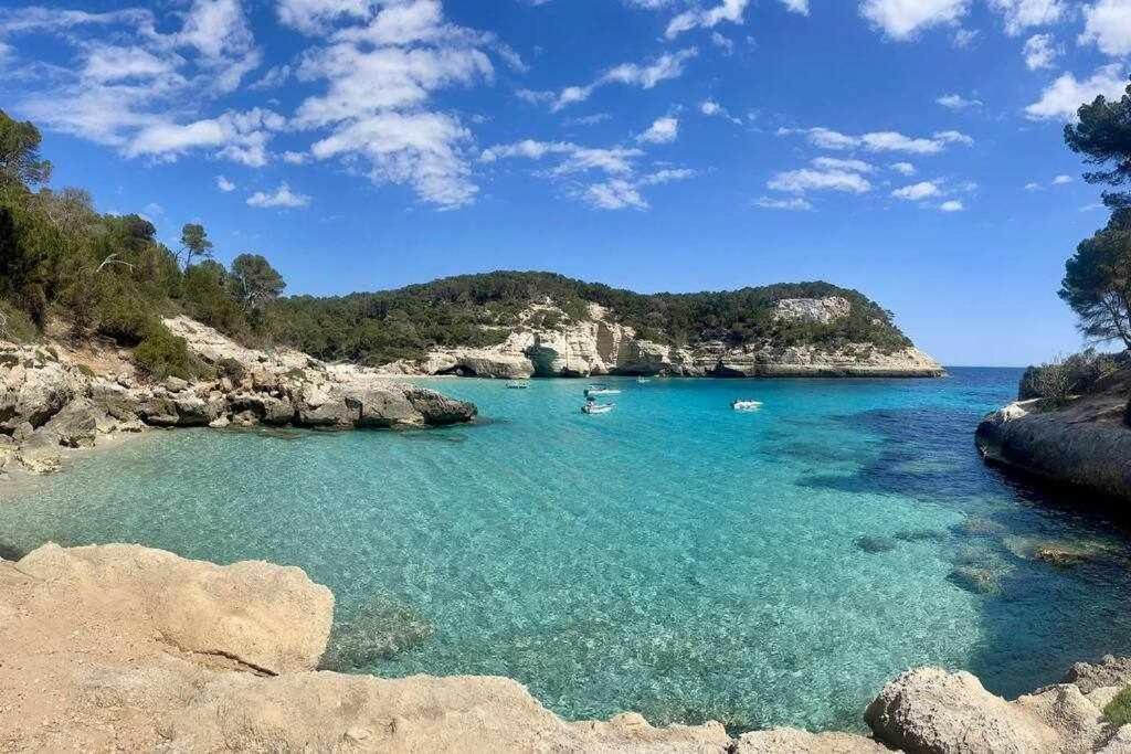 Pura Vida Apartamento Con Piscina Cala'N Blanes  Exteriör bild