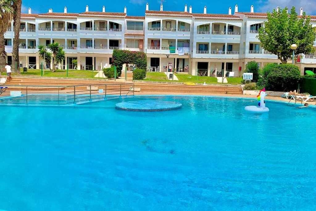 Pura Vida Apartamento Con Piscina Cala'N Blanes  Exteriör bild